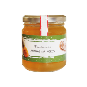 Fruchtaufstrich Ananas - Kokos